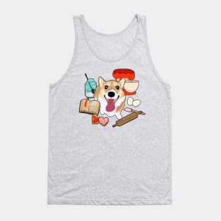 Baker Corgi Tank Top